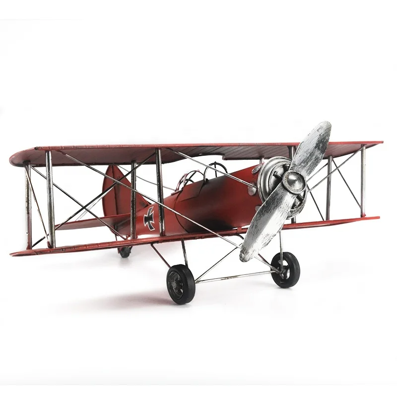 Avion miniature métal .TOY WAY WORLD WAR 1 BIPLANES . Biplan prem