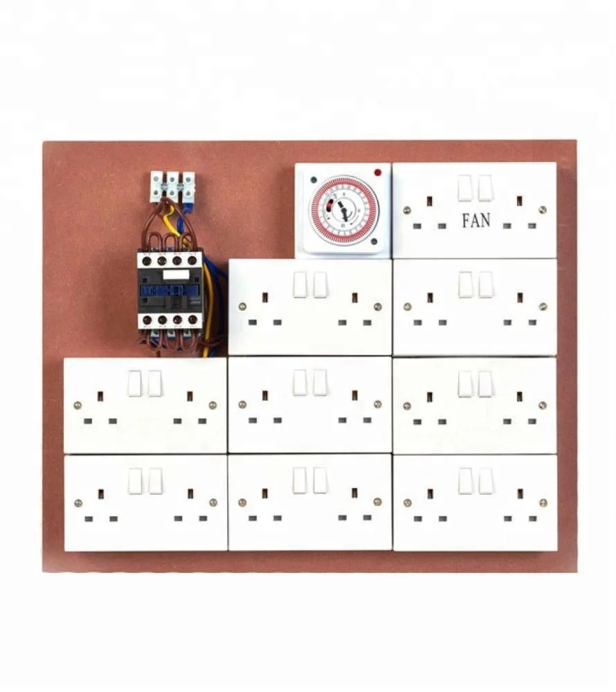 Home Garden 14/18 Way Contactor Board Grow Light Timer Controller Relay UK