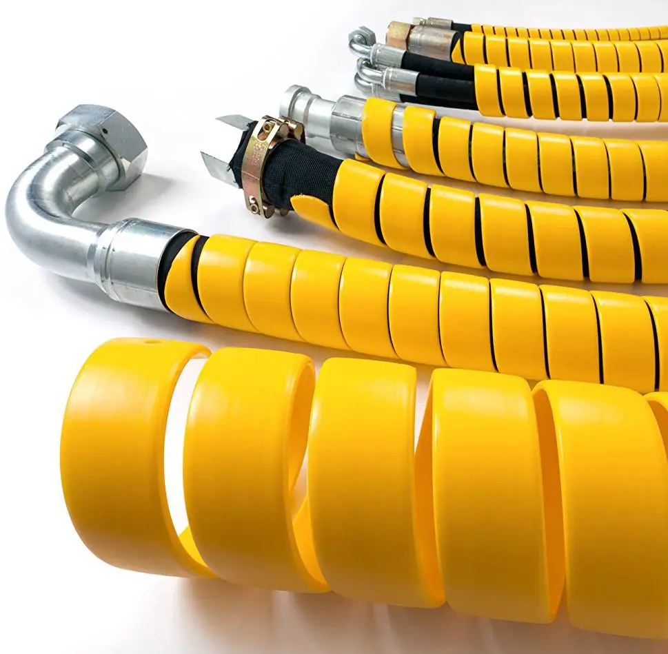 Crash ring Hose Protector Scheuer Protection hydraulic hose protection by the metre 