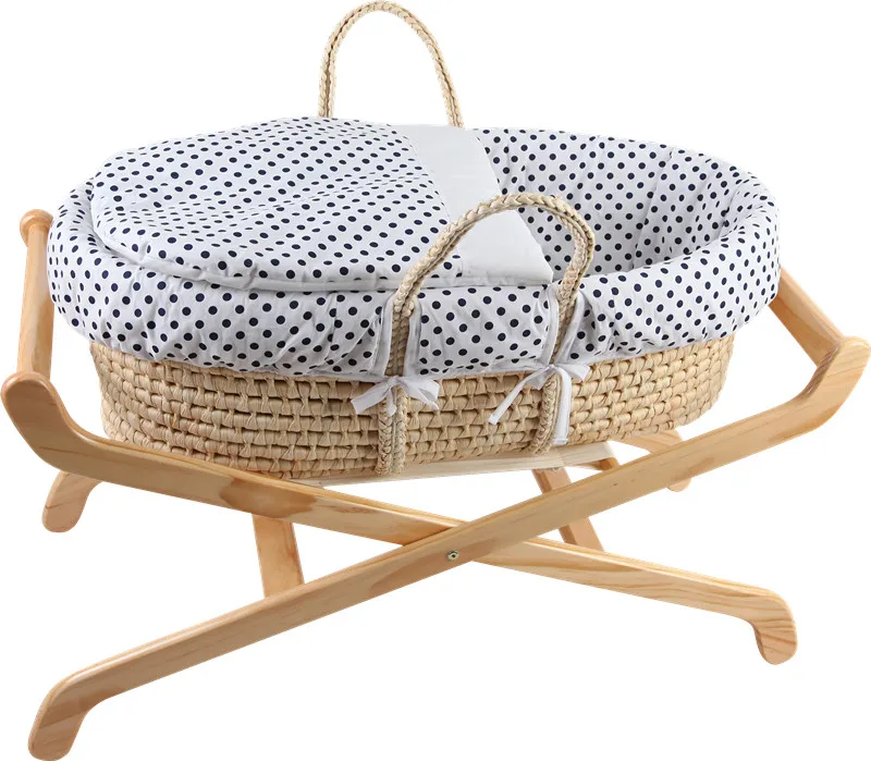 woven baby bassinet