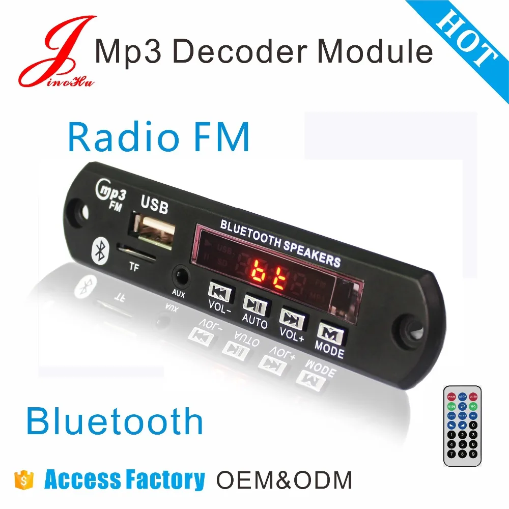 Лидер продаж FM MP3 плеер Bluetooth модуль с динамик