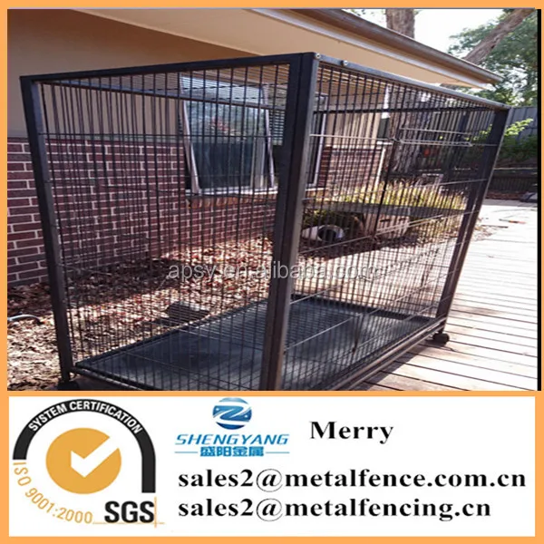 metal yard kennel