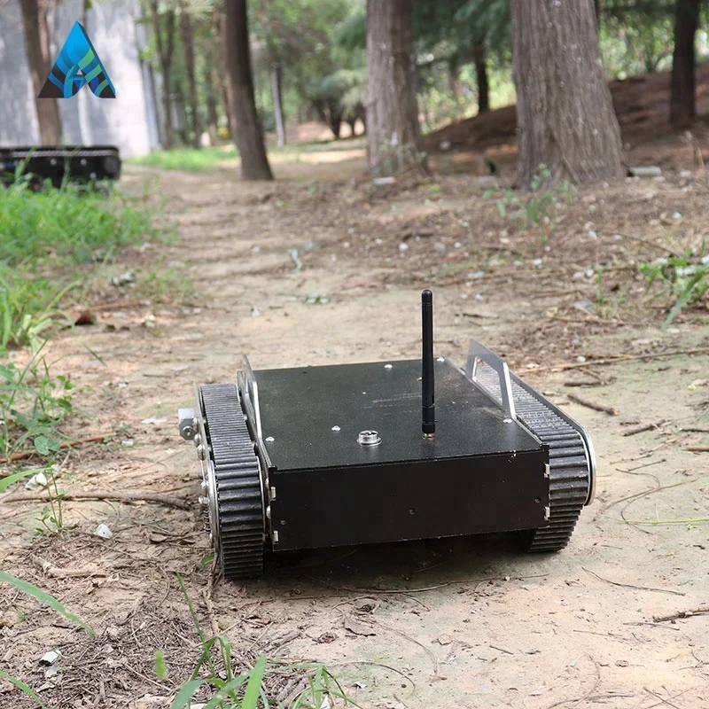 High Quality Use Suspension System Robotic Product Robot Platform Rubber Track Robot Chassis