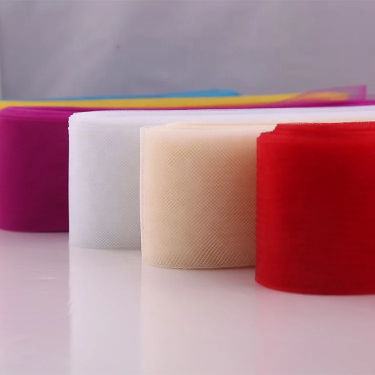 Crinolina Piatta 50mm X 50 Yards - Poliestere, Per Abiti Da Sposa, Cucito E Accessori - Foto 3