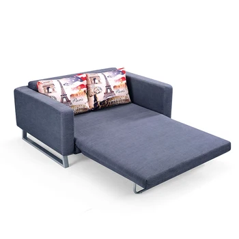 Small family user cloth art sofa bed combination new two people sofa fold type sofa bed multi-function wholesale
