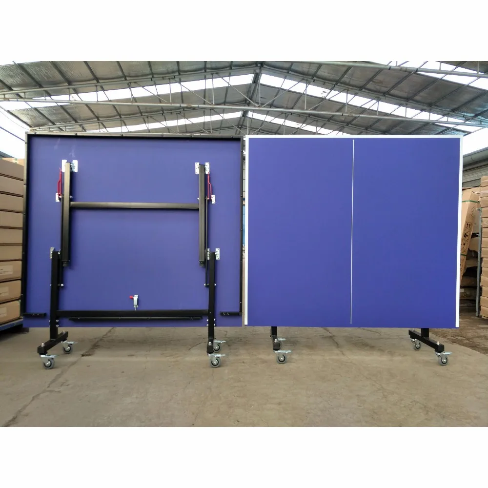 Cheap Table Tennis Tables with Folding Legs Ping Pong Table