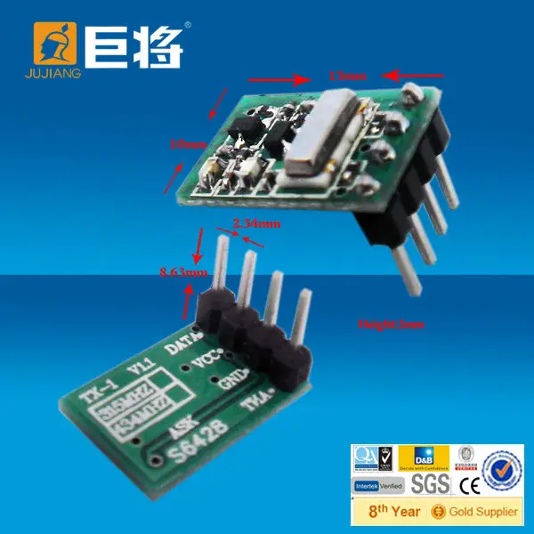 See module. Ic2262/2272 4 channel.