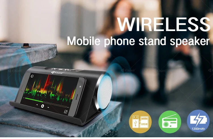Kisonli KS-1981 Party Speaker Blue Tooth Super Bass Portable Mobile Phone Portable Smart Speaker