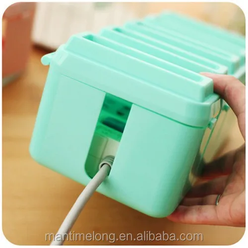 Органайзер для дома и офиса креативный тип электрическая розетка пластиковый контейнер хранения проводов