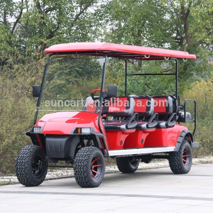 רחוב משפטי 8 seater Electric golf carts, CE certification