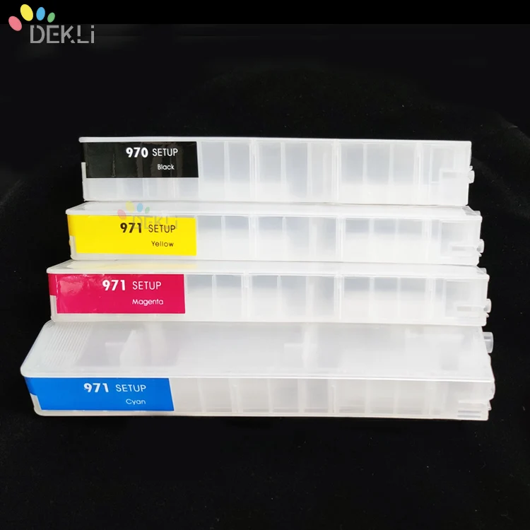 High Quality Refillable for HP PageWide Managed MFP P57750dw Refill Ink Cartridge with Permanent Reset Chip