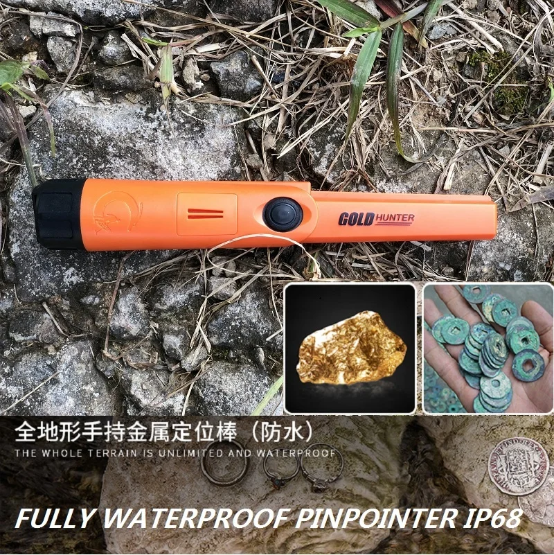 Металлоискатель Gold Hunter TM pinpointer, водонепроницаемый подземный ручной детектор золота