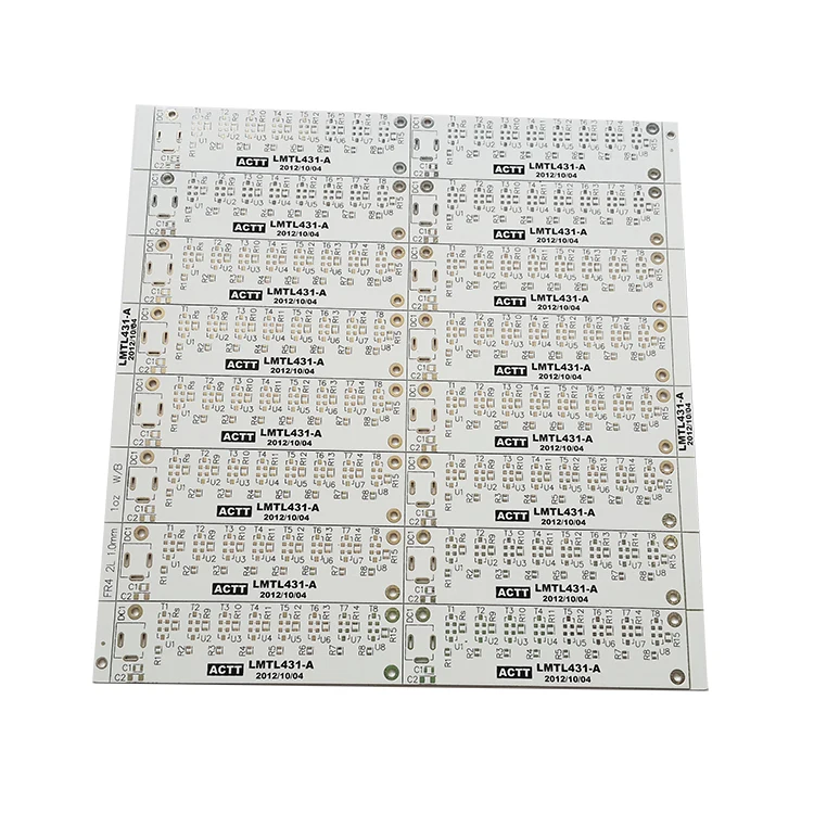0.2mm 1 layer  LED pcb prototype manufacturers 100w LED circuit board for led light