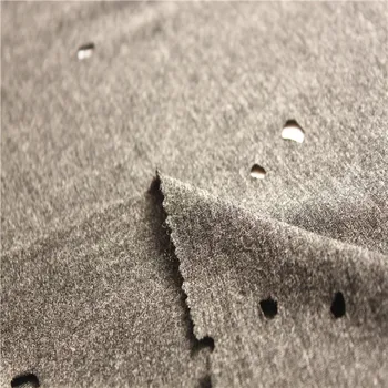 new product 96% viscose 4% elastane upholstery fabric single jersey laser cut fabric for t-shirt