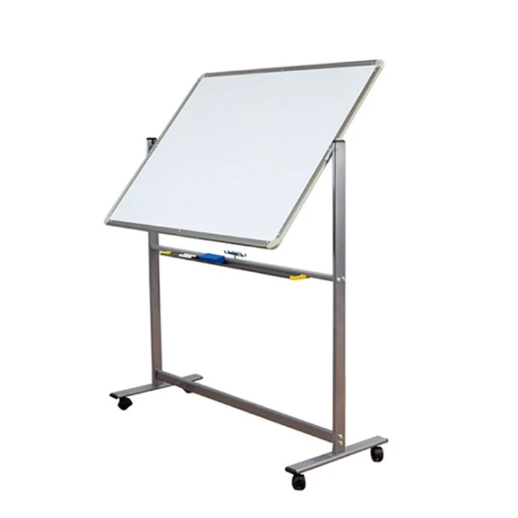 150x90 см Магнитная белая доска с мобильной подставкой