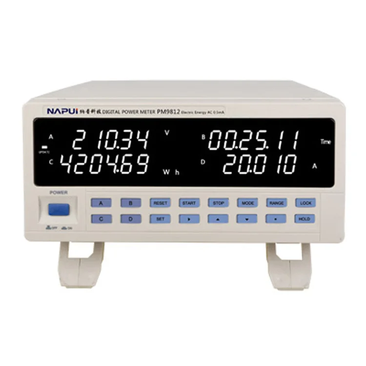 PM9812 Intelligent Single Phase Power Factor Meter LED Digital Power Meter