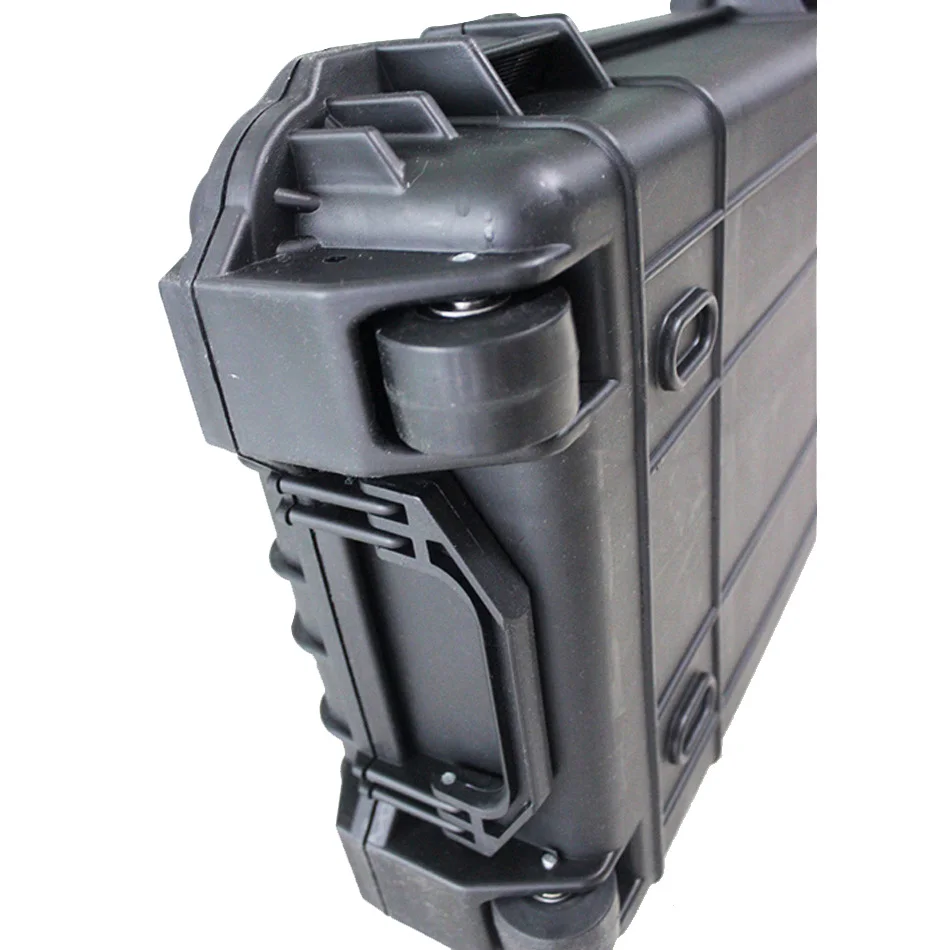 Outdoor Waterproof Wheeled Large Long Hunting Plastic Tool Box Compound Bow Hard Case