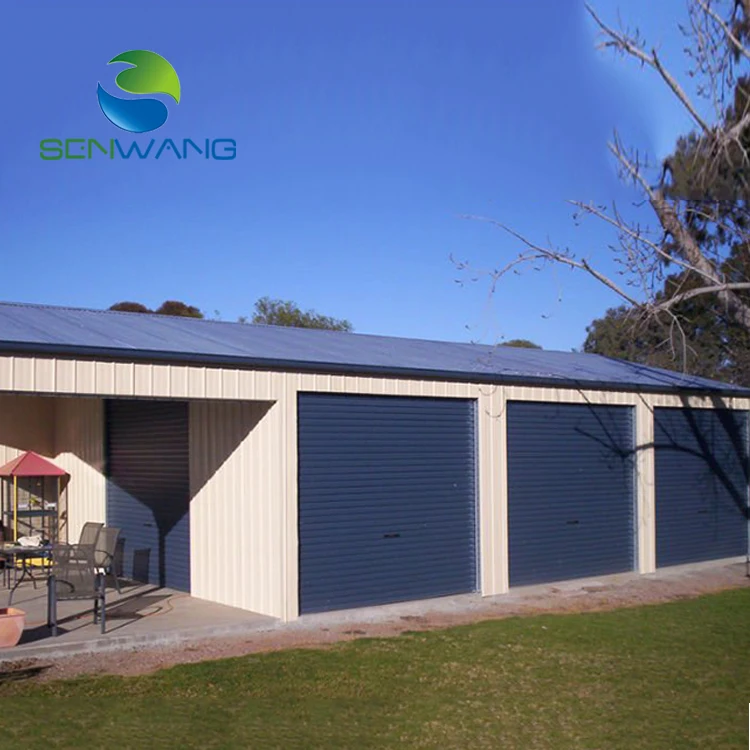 Prefab Custom Portable Metal Steel Large Carport and Garage Kits