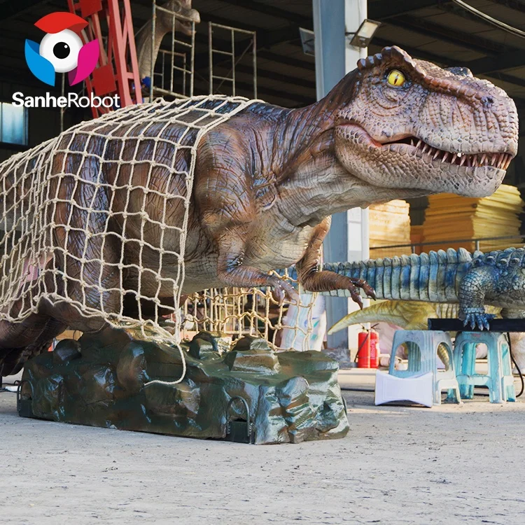 Оборудование для парка развлечений Tyrannosaurus rex в натуральную величину от