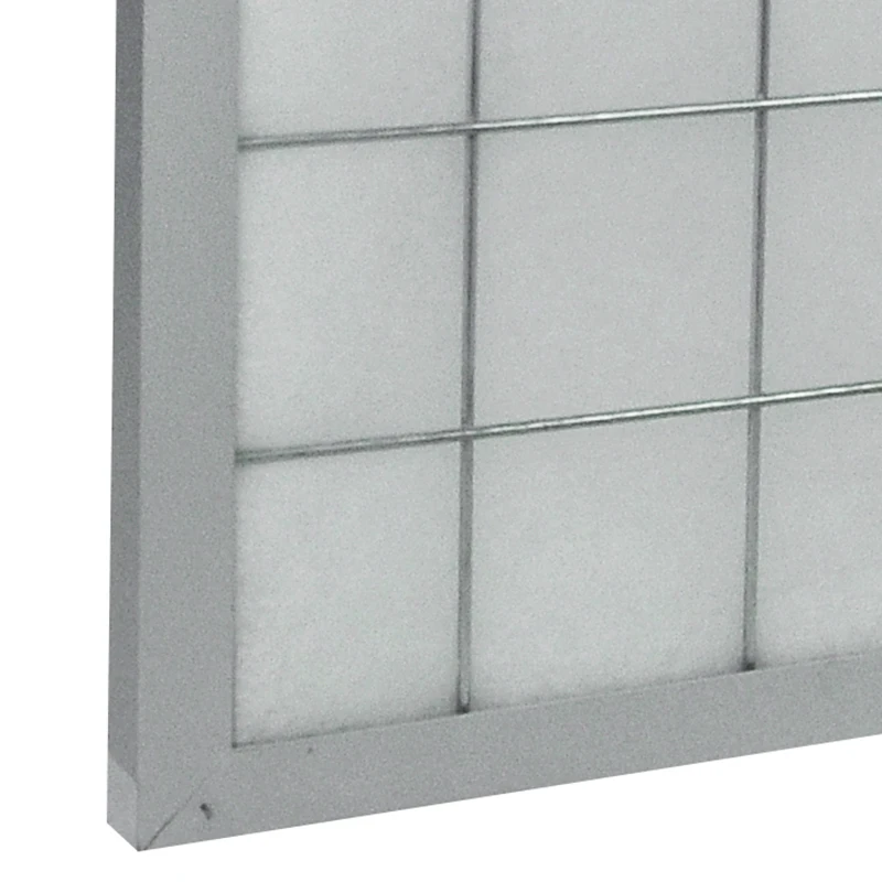 European Standard EN 779 G4 Cleanroom Panel Pre Filter Air Filter Synthetic Fiber Filter Efficiency Aluminum or Galvanized Steel