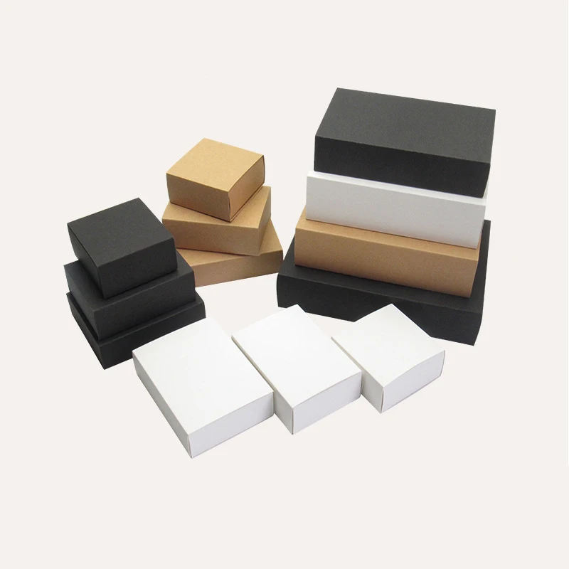 Degradable Feature and Matt Printing Luxury Cardboard Drawer Fold Over Drawer Storage Gift Boxes