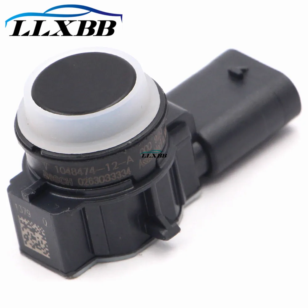 Toiumops Capteur De Stationnement PDC Pour VW, 1/4 Pièces 3 Broches PDC Capteur De Stationnement 3Q0919297B/0263033916, 1 Pièces