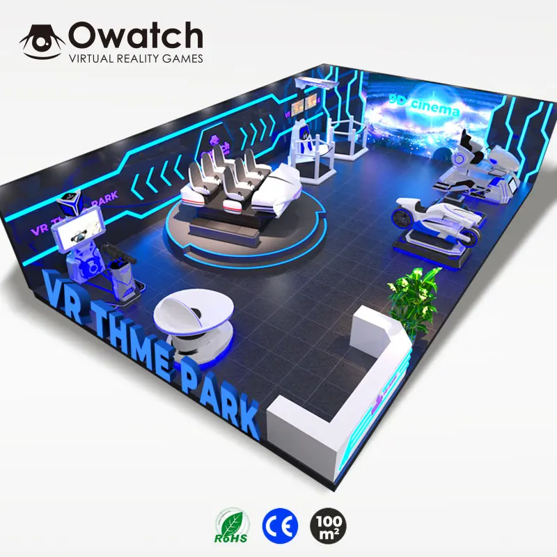 Гуанчжоу Owatch VR Закрытая игровая зона, аркадные игры от производителя, игровая зона VR 9d, кинотеатр виртуальной реальности