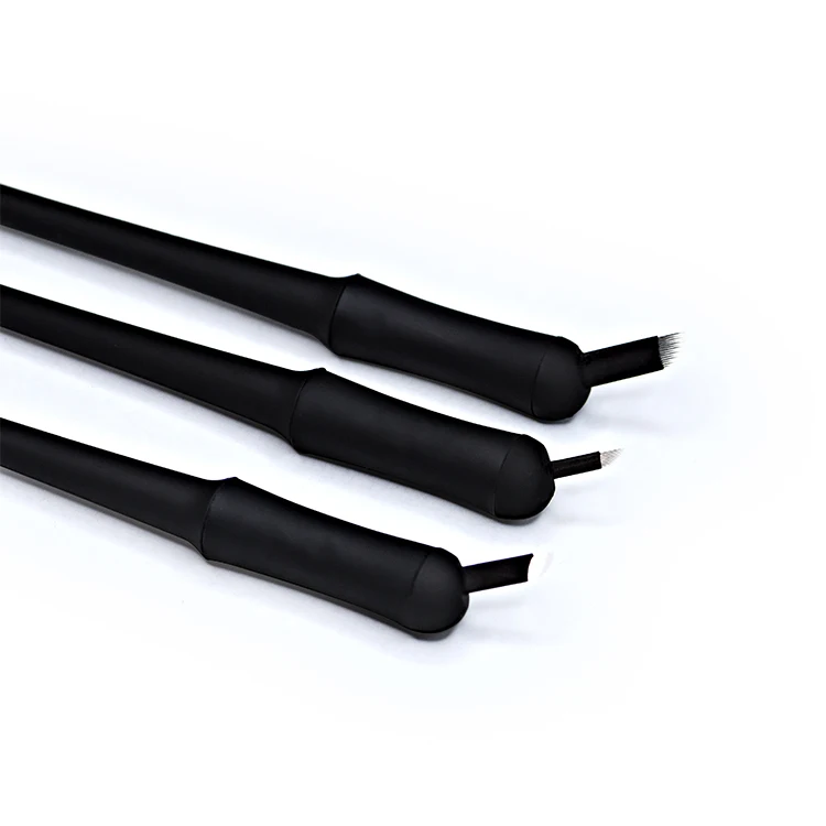 Удобная полная наномикроблейдинг ручные инструменты черная microblade одноразовая ручка с