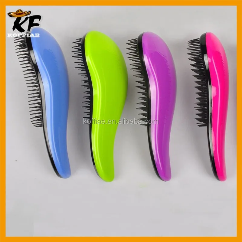 2015 завод запутывает свободно detangle щетка для волос клубок