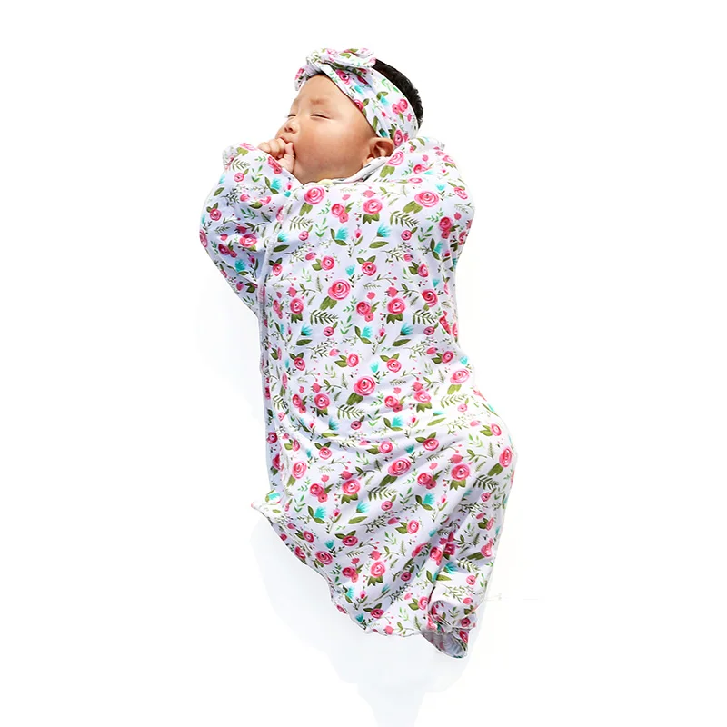 Оптовая продажа бутик новорожденных гофрированные Детские платья с узлом детское платье