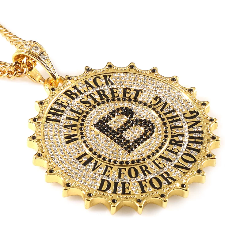 Round Pendant Necklace 