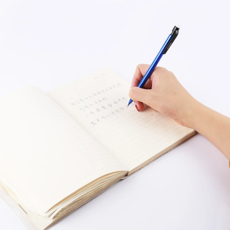 Оптовая продажа, забавный пластиковый механический карандаш, Экологичная рекламная ручка с ластиком, Простой дешевый автоматический карандаш NO.655