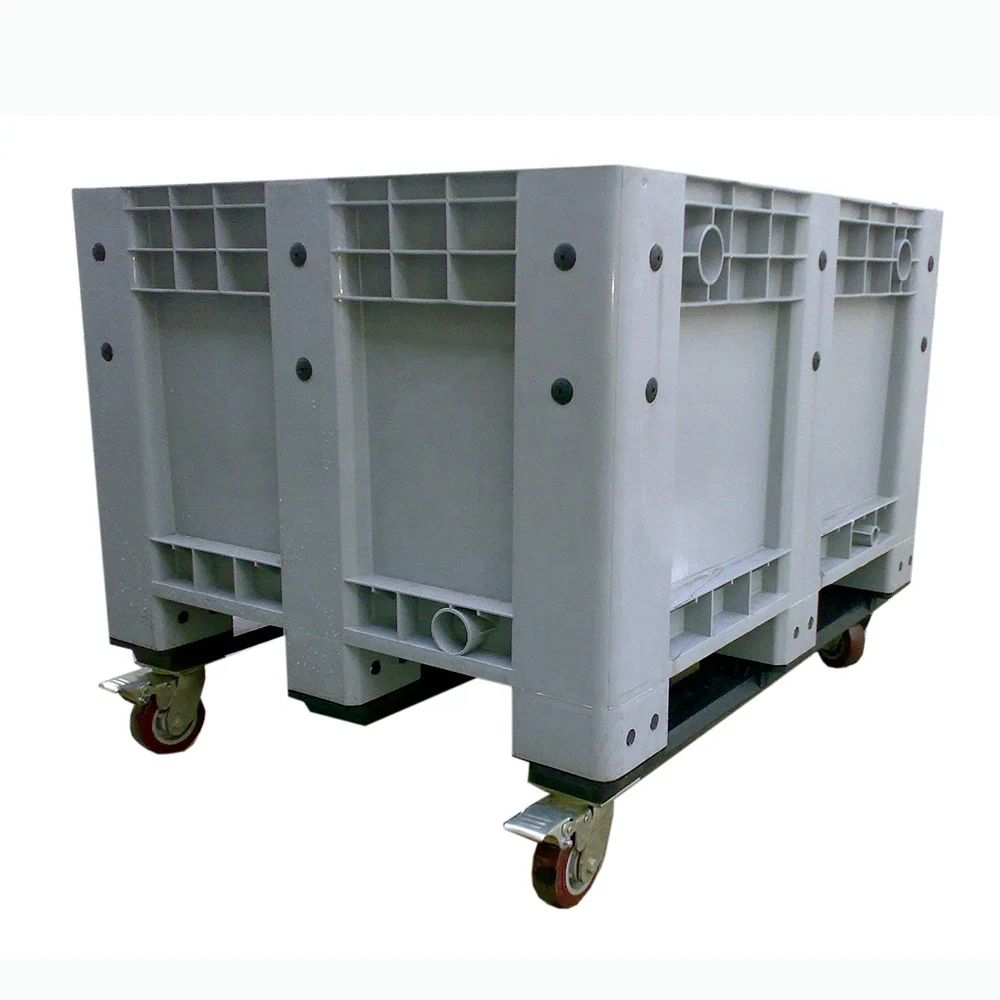 Stacking Solid Plastic Industrial Storage Containers - Buy Solid ...