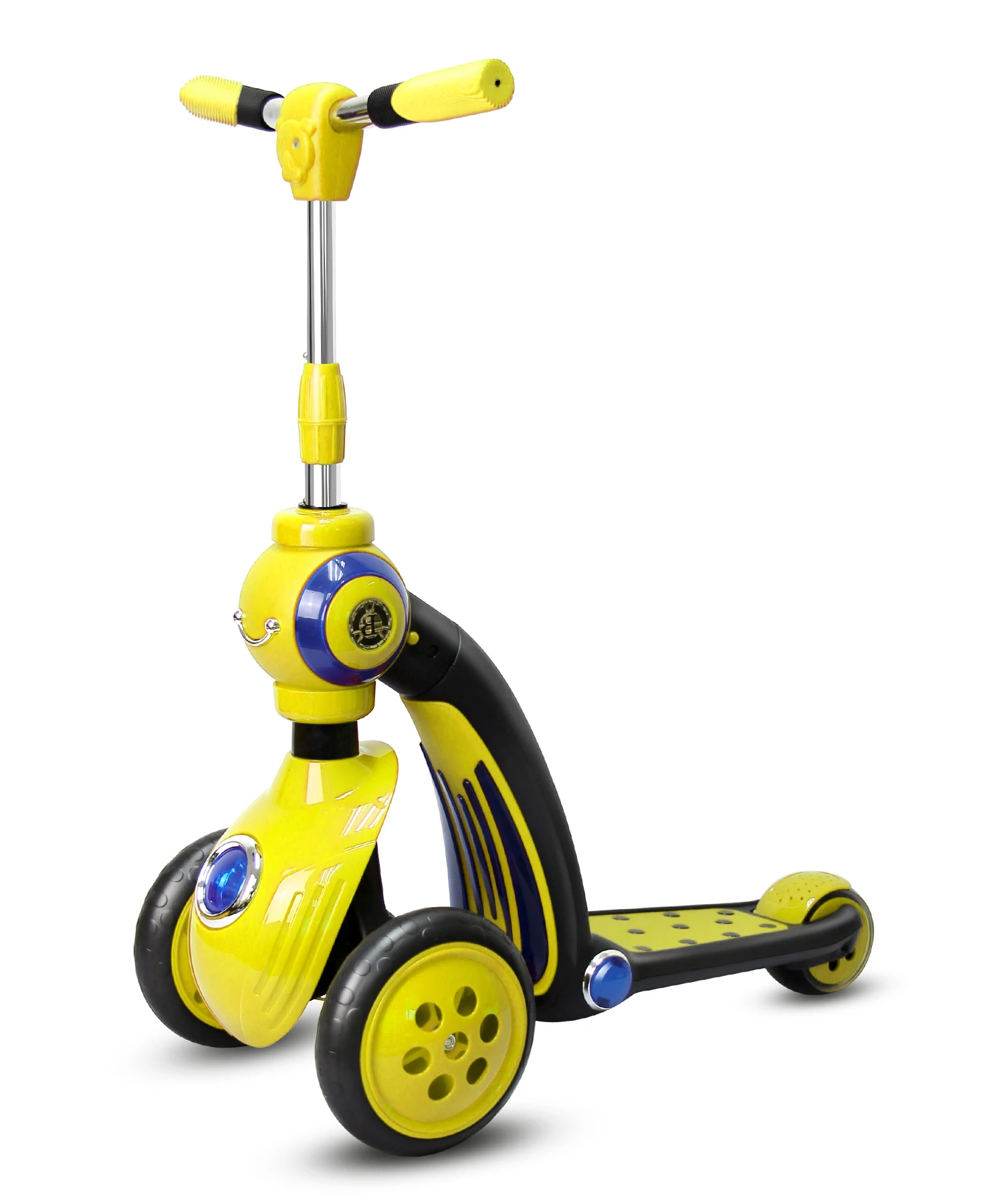 Новый стиль детский трехколесный 2-в-1