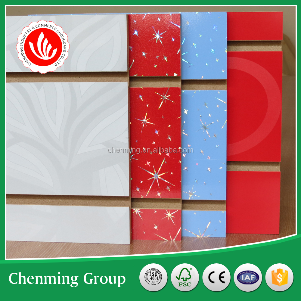 Melamine Mdf Slat Wall Panel With Aluminum Inserts Buy Melamine Mdf