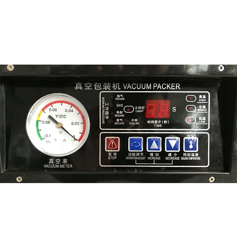 
 Промышленный DZ-260 Настольный однокамерная мини вакуумная упаковка и вакуумные упаковочные машины для масла соус  