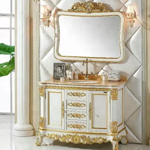 Bisini в европейском стиле, лидер продаж зеркальный шкаф из твердой древесины для ванной комнаты мебель/красивые высокое качество ванная комната кабинет-BF07-10012