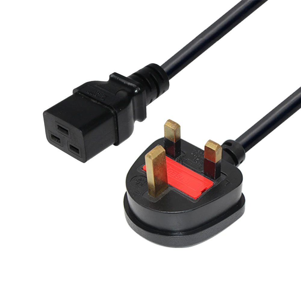 Figure 8 Main Lead Cable Black Iec C7 to Uk 3 Pin Power Cord 13