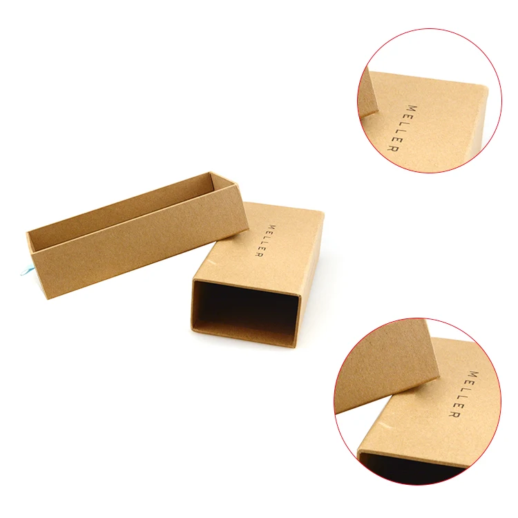 Custom Kraft Paper Box Slide Open Box Kraft Packaging Box