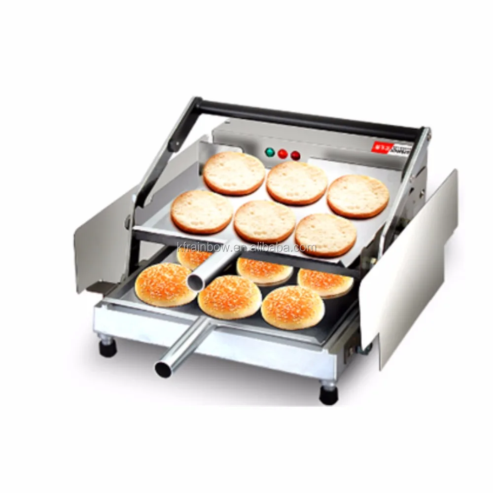Automatic Electrical Bacon Bread Baker Machine Bakery Equipment/Bread Machines Electric Burger Slicer/Cutter - Image 3