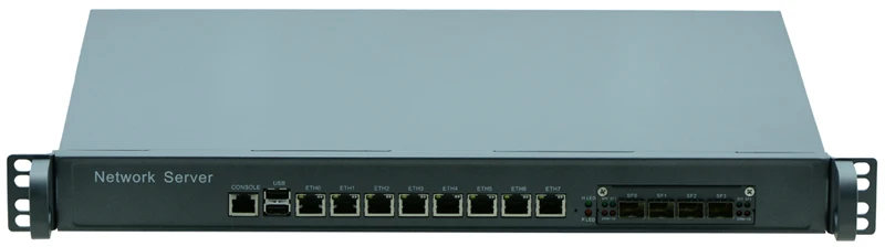 Rackmount Firewall appliance 1U360SF для 8Lan с Оптическим портом Поддержка Intel LGA1150 процессора серии 1 * VGA/2 USB2.0