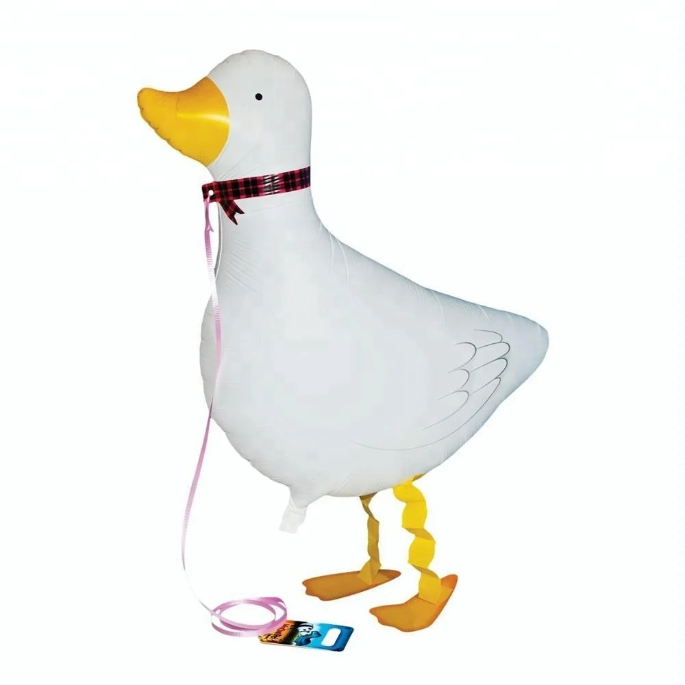 kids happy birthday party gifts duck walking helium foil balloon