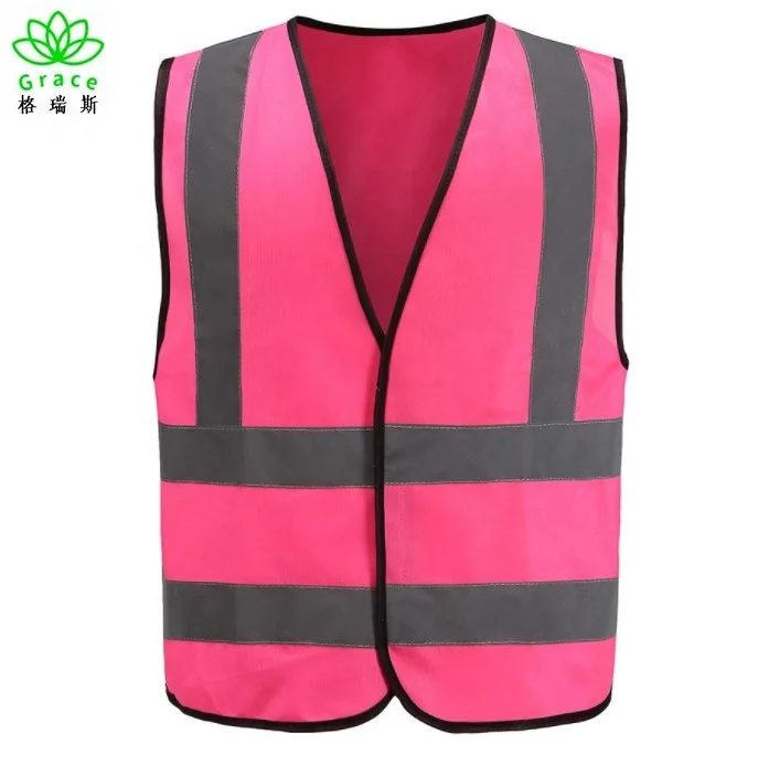 pink high visibility jackets