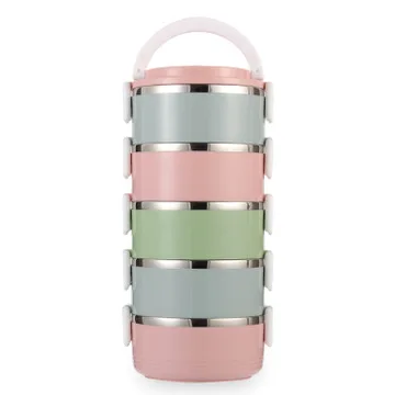 Trend Stainless Steel 3 Layer Lunch Box