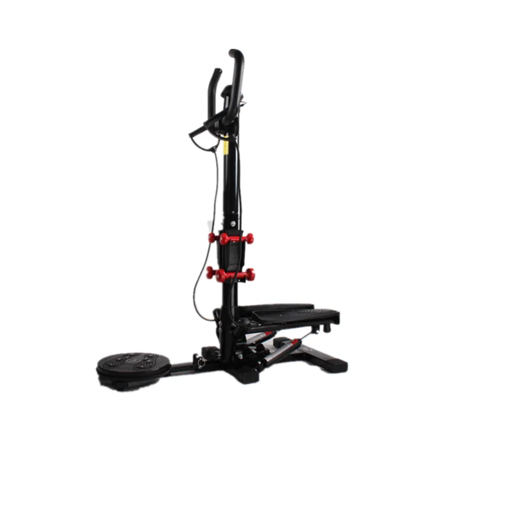 Adjustable Twist Stepper AB Body Workout Machine Aerobic Fitness Exercise Handle Bar and LCD Monitor