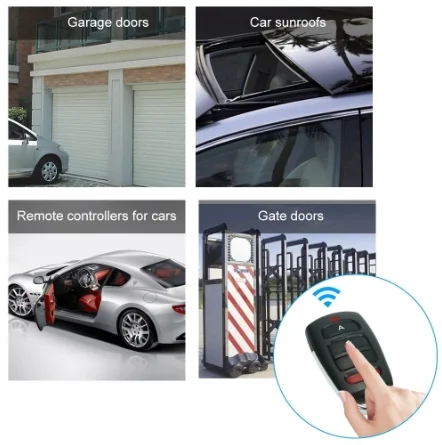 433mhz Face to Face Universal Remote Control for Garage Door