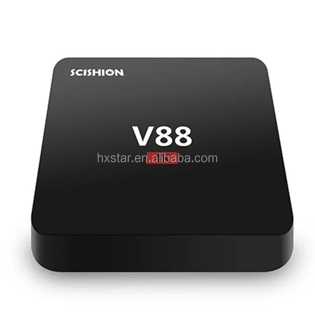 Cheap SCISHION V88 4K Android 7.1 Smart TV BOX RK3229 Quad Core 8GB HD 1080P WIFI