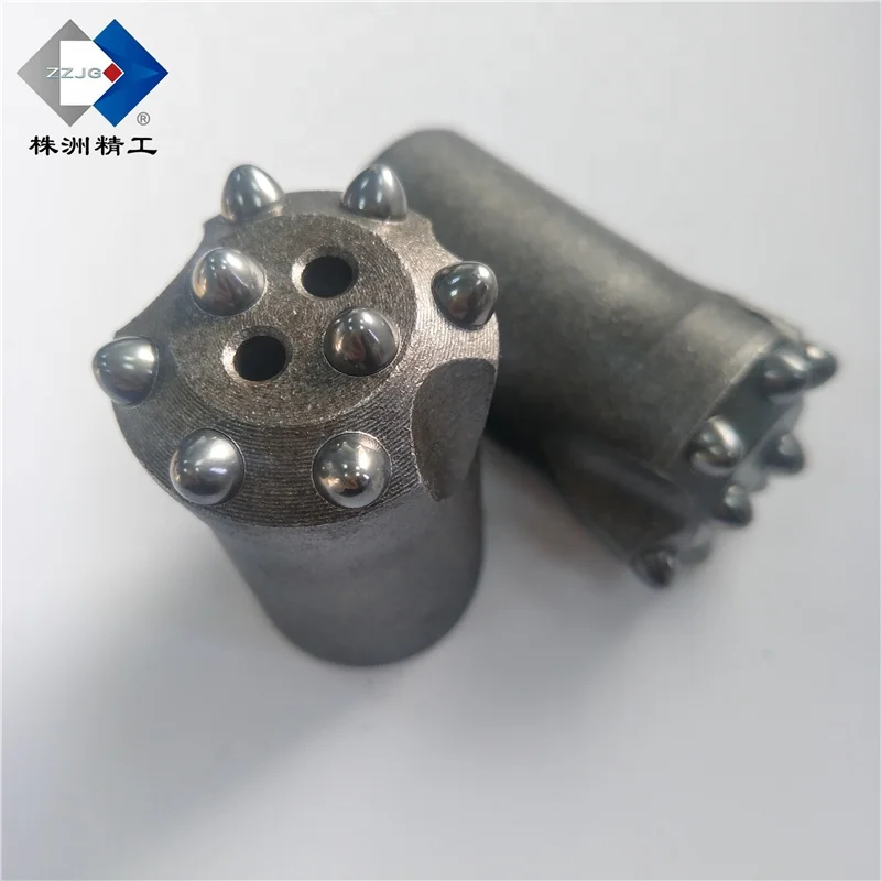 
 32mm 7 Buttons 7 Degree Quarrying Tapered Rock Drilling Bit