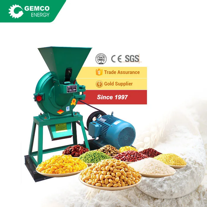 grinding corn for cattle feed