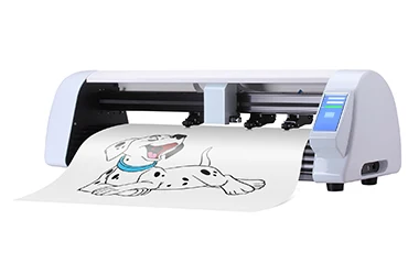 Cutting Plotter with 750mm/s Maximum Speed, Stepper Motor and CE Mark, Can Repeat Engraving